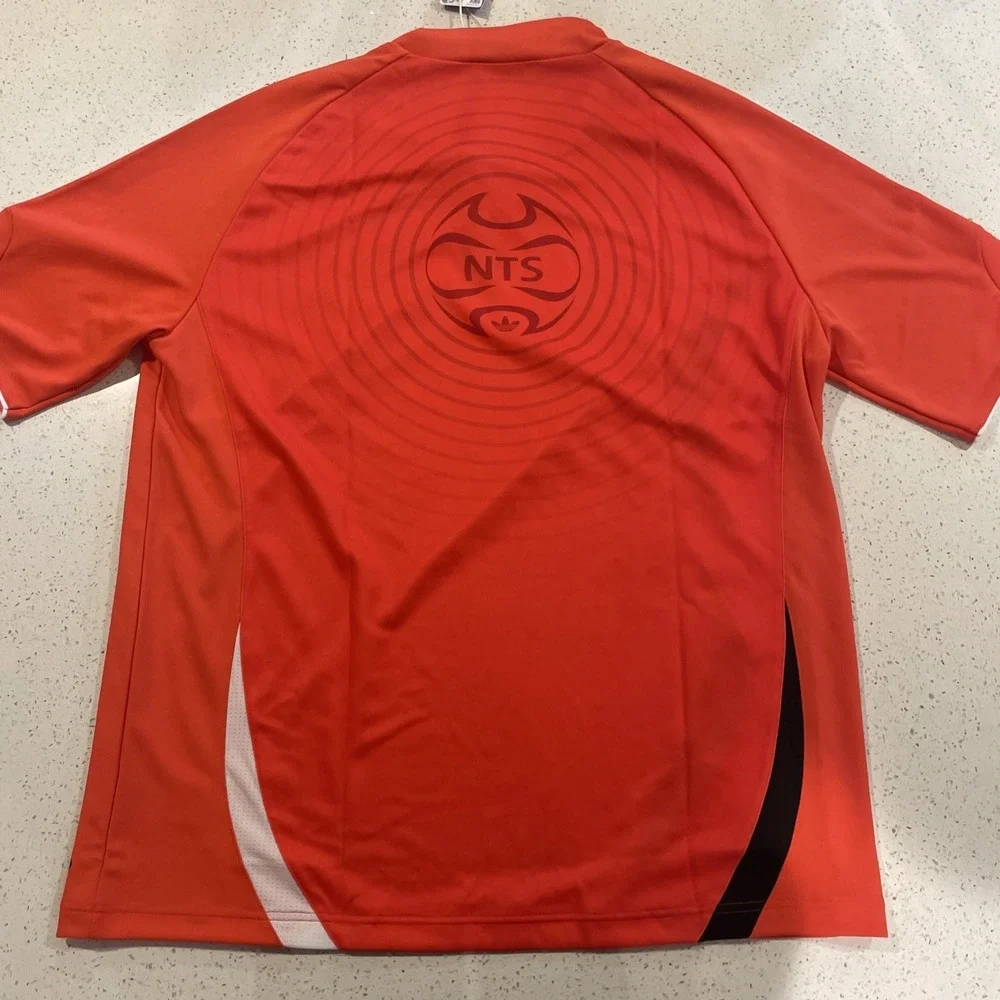 Adidas NTS Radio TG 2‎ Jersey Oversized Men's Size Large Bright Red JI5150 NWT